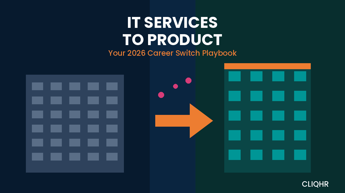 IT services to product company career switch illustration - CLIQHR